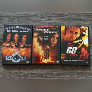 Bundle of 3 DVDs